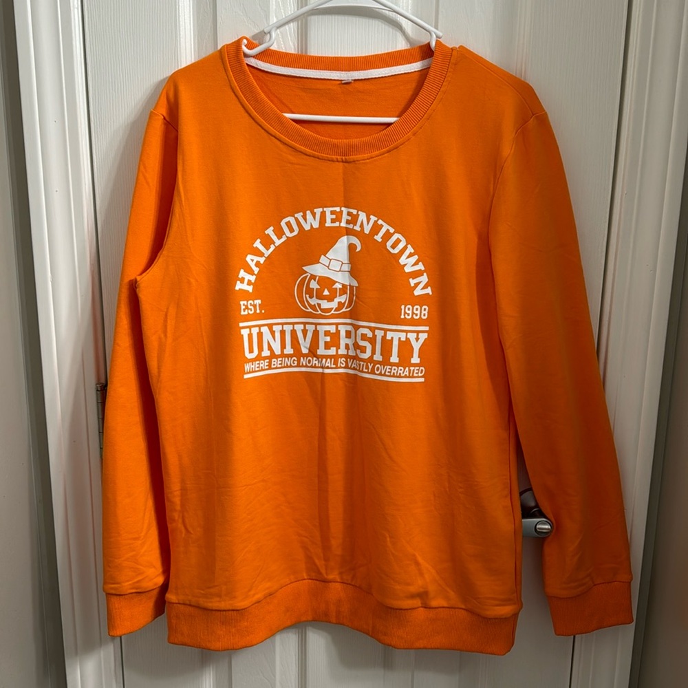 Brand new women’s size large fall sweatshirt.
